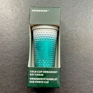 Starbucks cold cup ornament keychain Disneyland parks